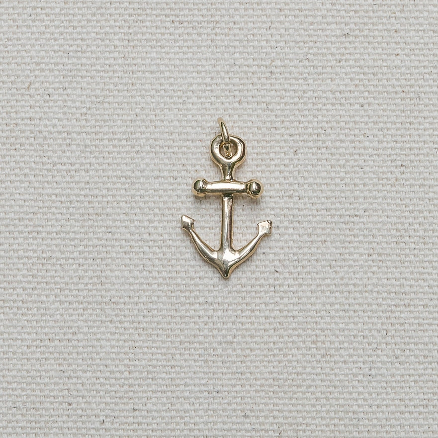 Anchor Charm/Pendant handmade by Jewel in the Sea Nantucket