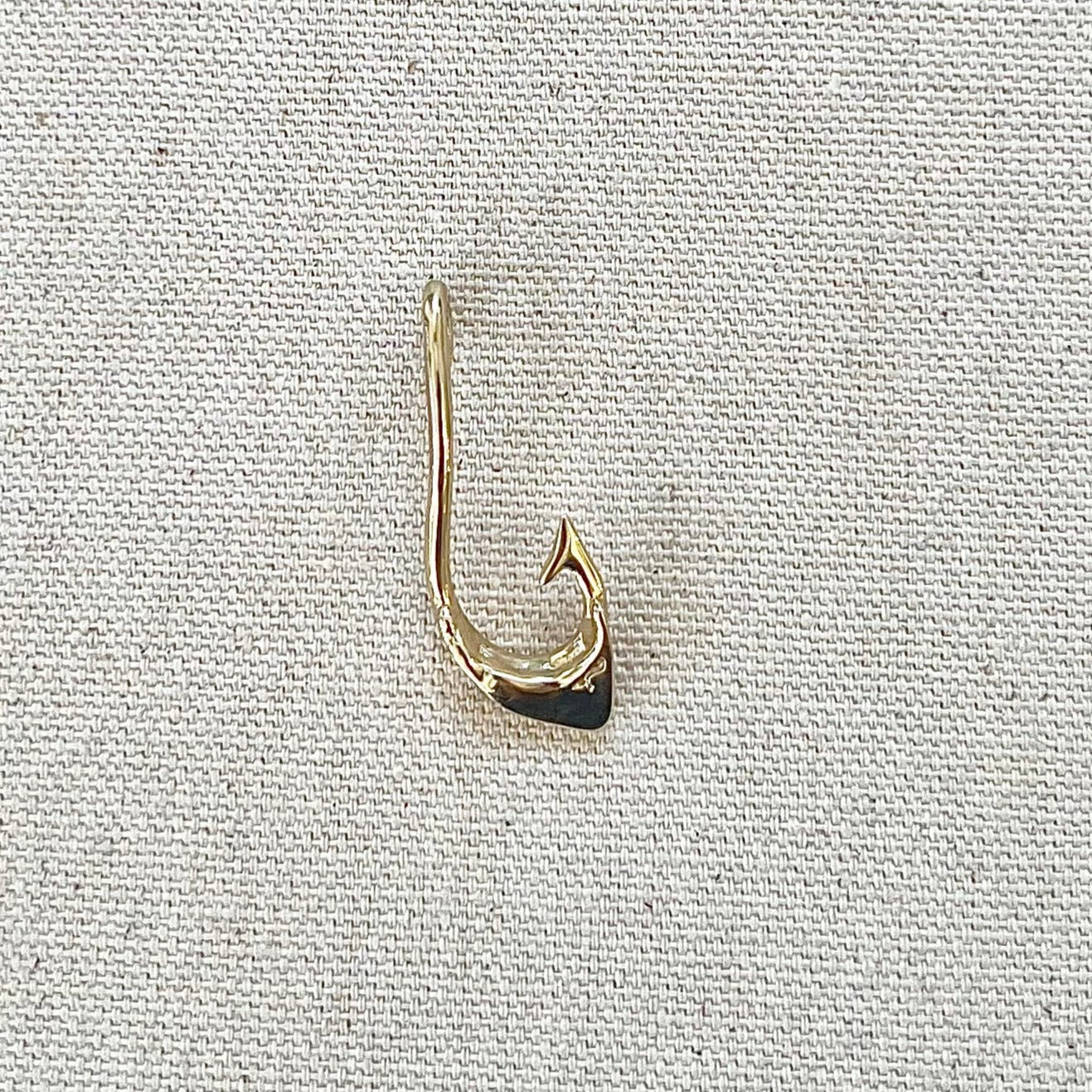 Nantucket Island Shaped Hook Charm/Pendant