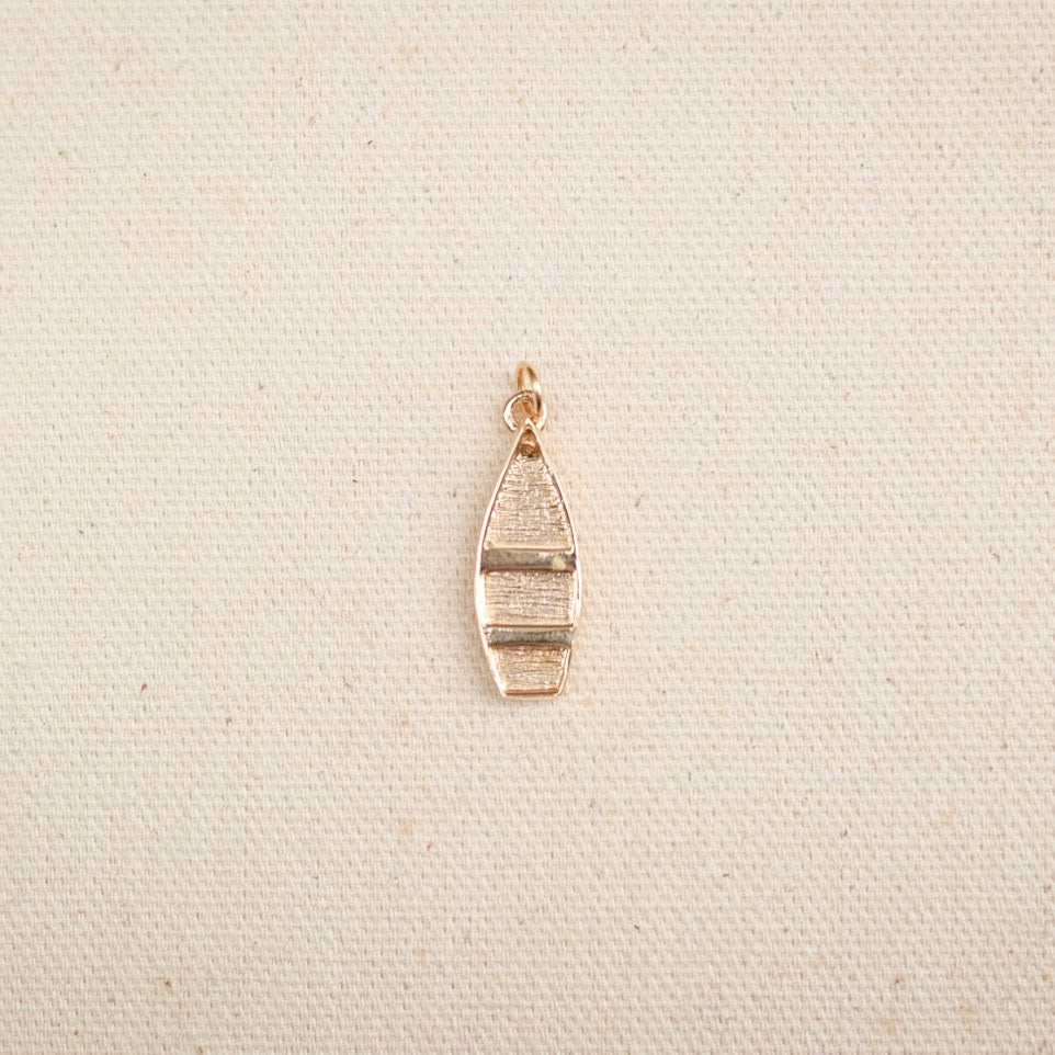 14K Yellow Gold Dory Boat Charm/Pendant handmade by Jewel in the Sea Nantucket