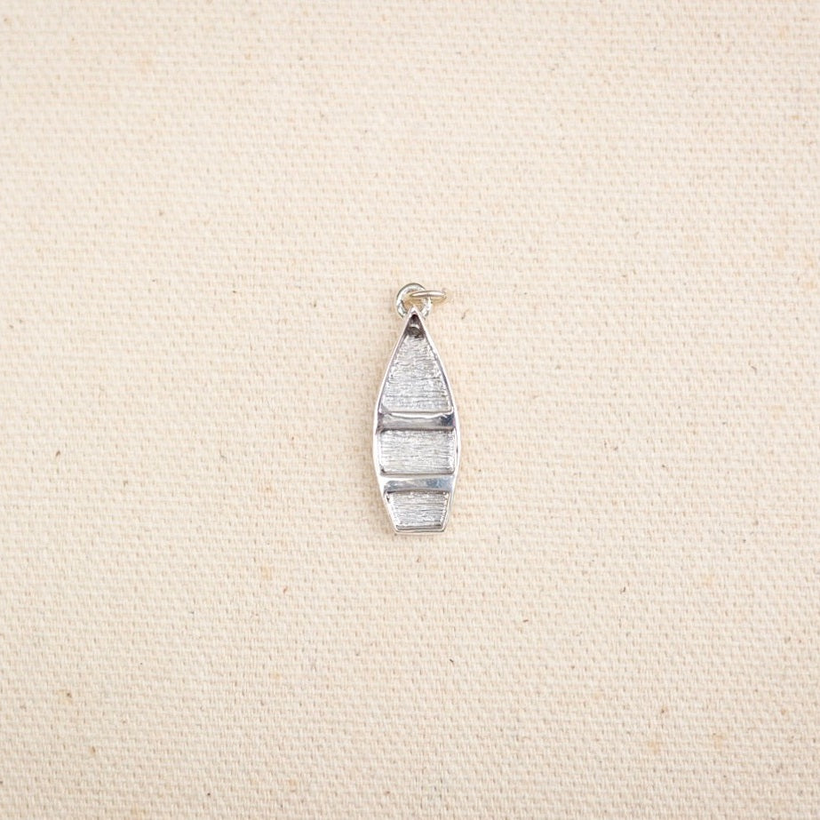 Sterling Silver Dory Boat Charm/Pendant handmade by Jewel in the Sea Nantucket