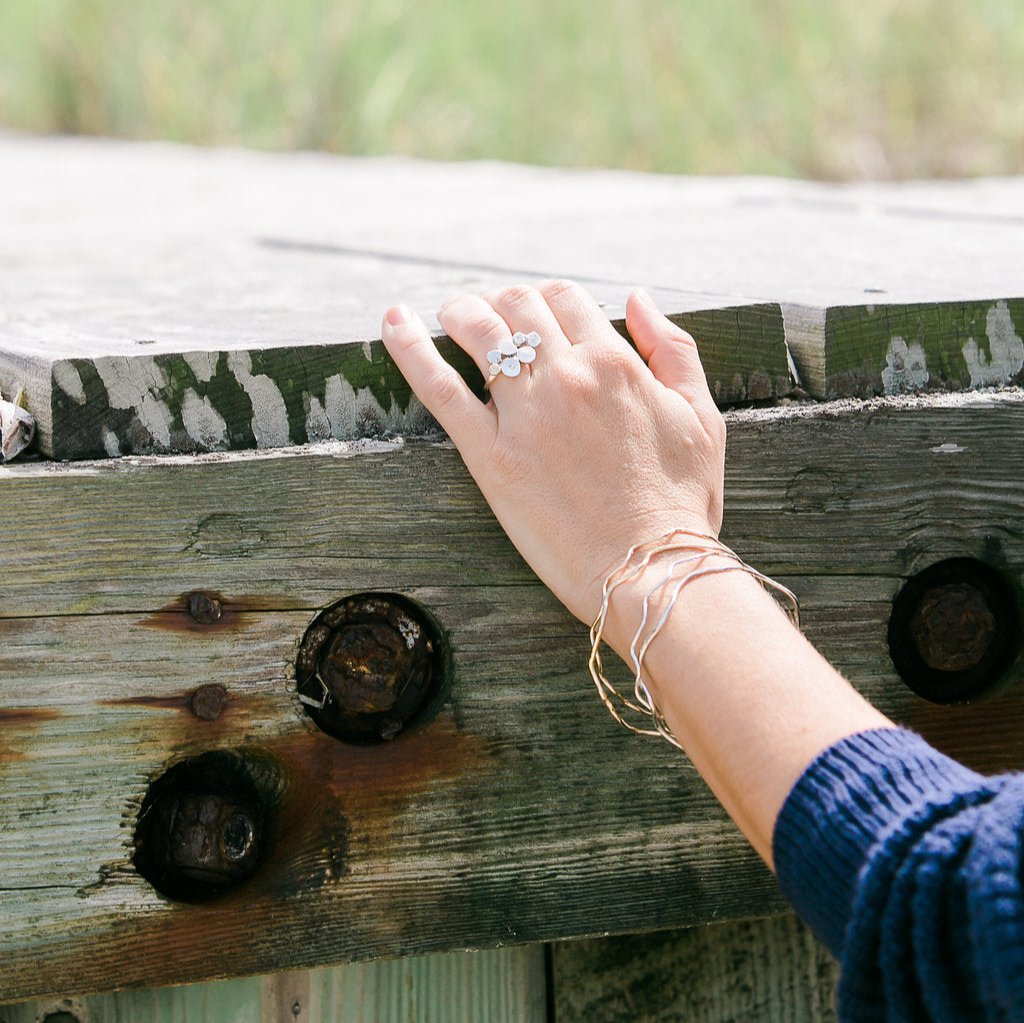 Wave Stacking Bangle