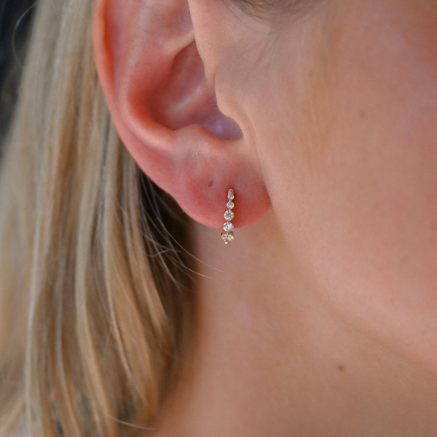 14KYG Dia (.50tcw) Huggies