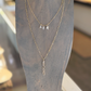 Fantasy Cut Lab Diamond "ACK" Necklace