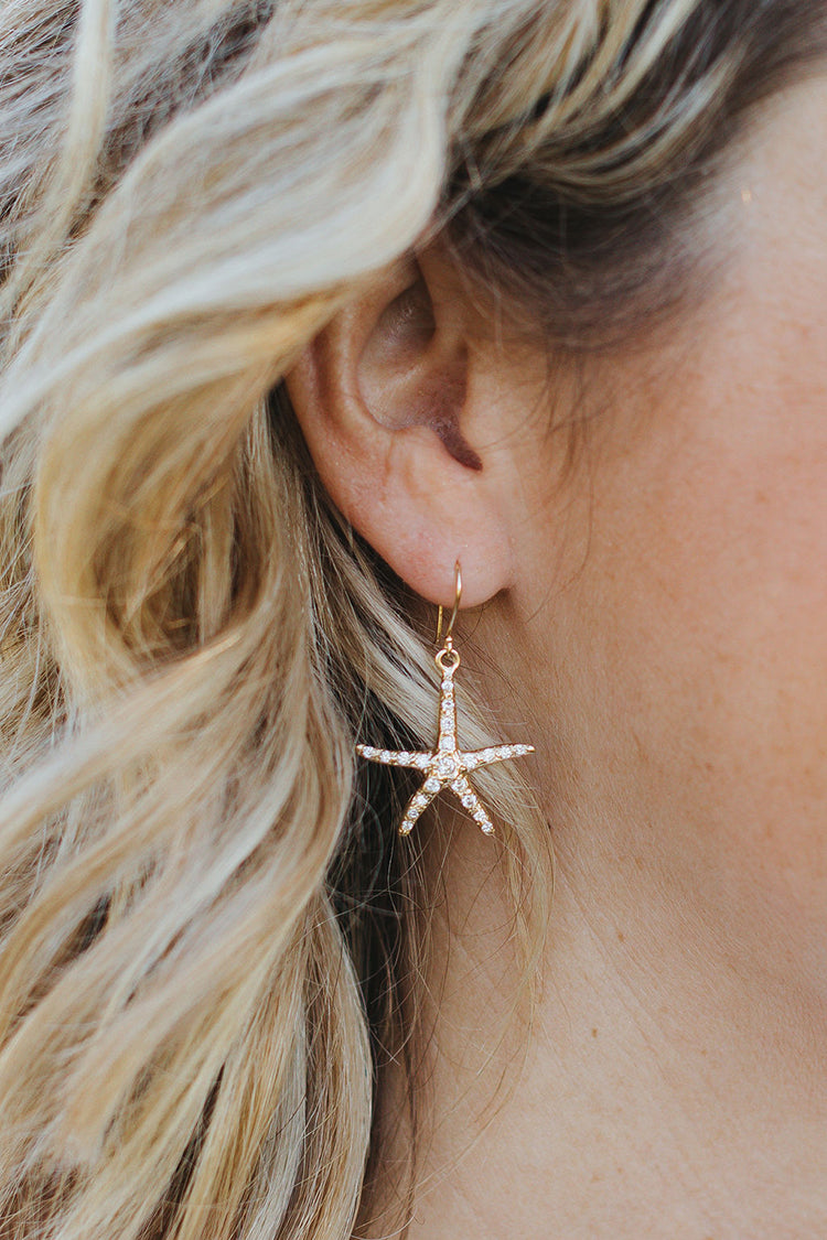 Starfish Earrings | Jewel In the Sea | Nantucket, MA