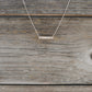 Nantucket Coordinates Bar Necklace