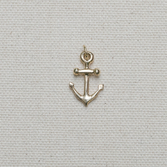 Anchor Charm/Pendant handmade by Jewel in the Sea Nantucket
