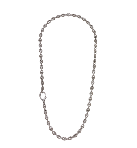 Men's Sterling Silver Mariner Chain necklace handmade by Jewel in the Sea Nantucket
